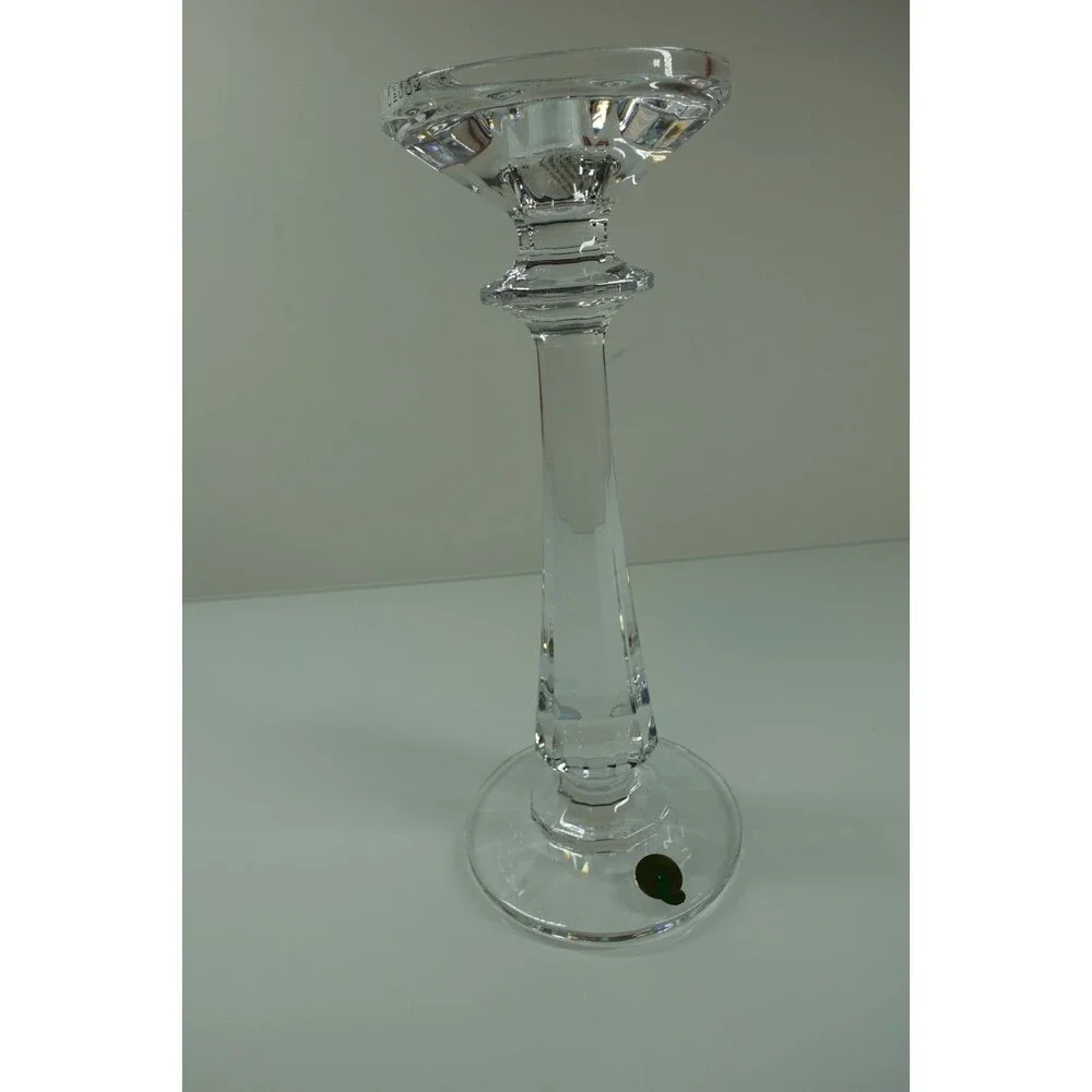 Waterford Crystal 10” Illuminology Faceted Candlestick Holder - New No Box